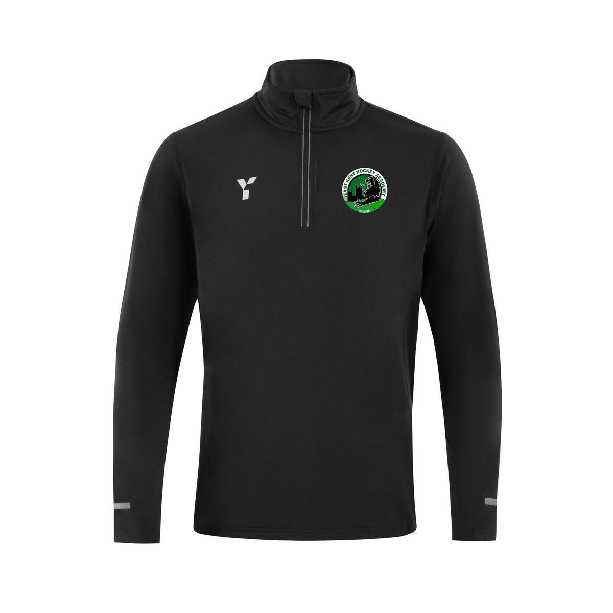 East Kent HA - Lycra Midlayer Unisex Black club teamwear by Y1