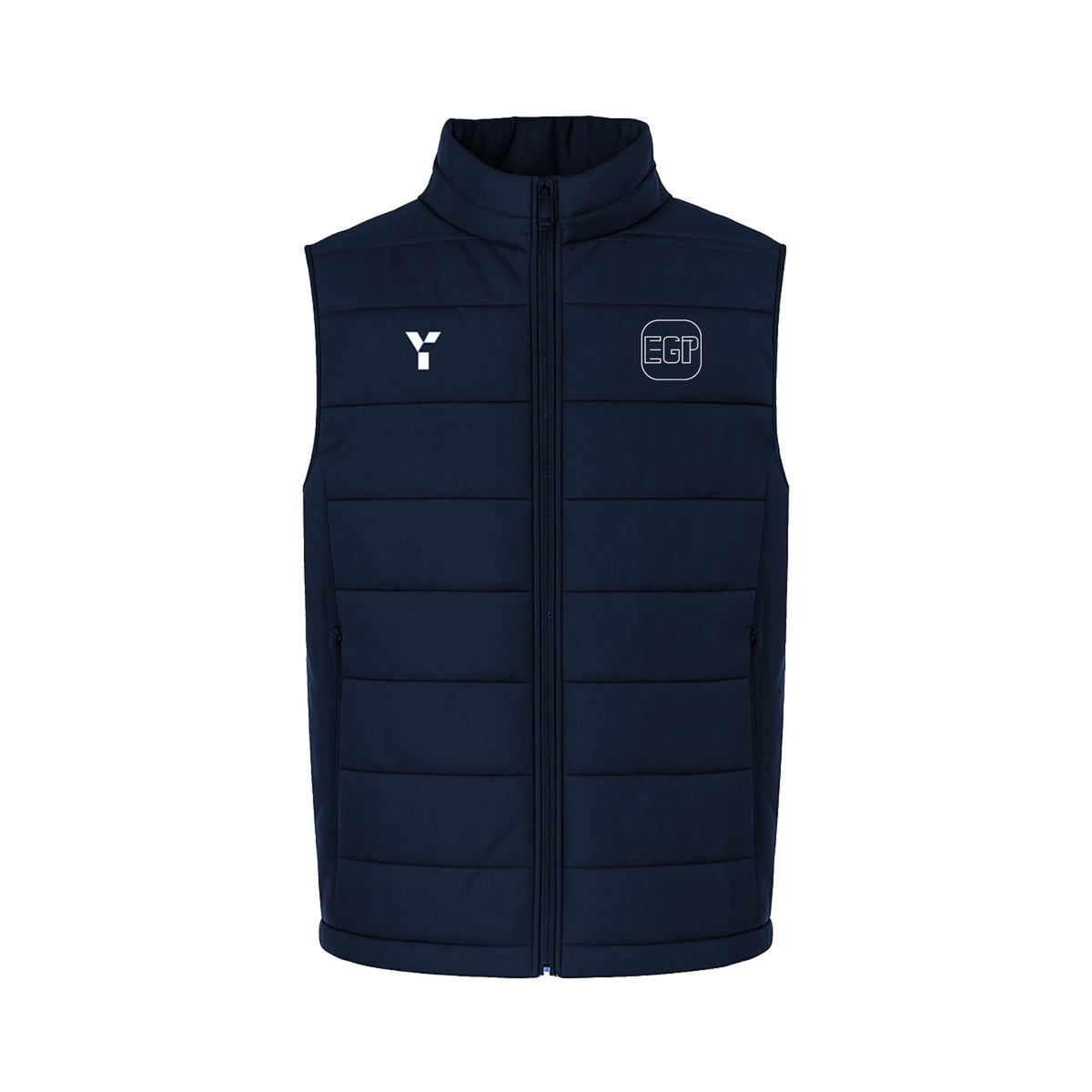 East Grinstead Padel - Gilet Men's Navy club teamwear by Y1