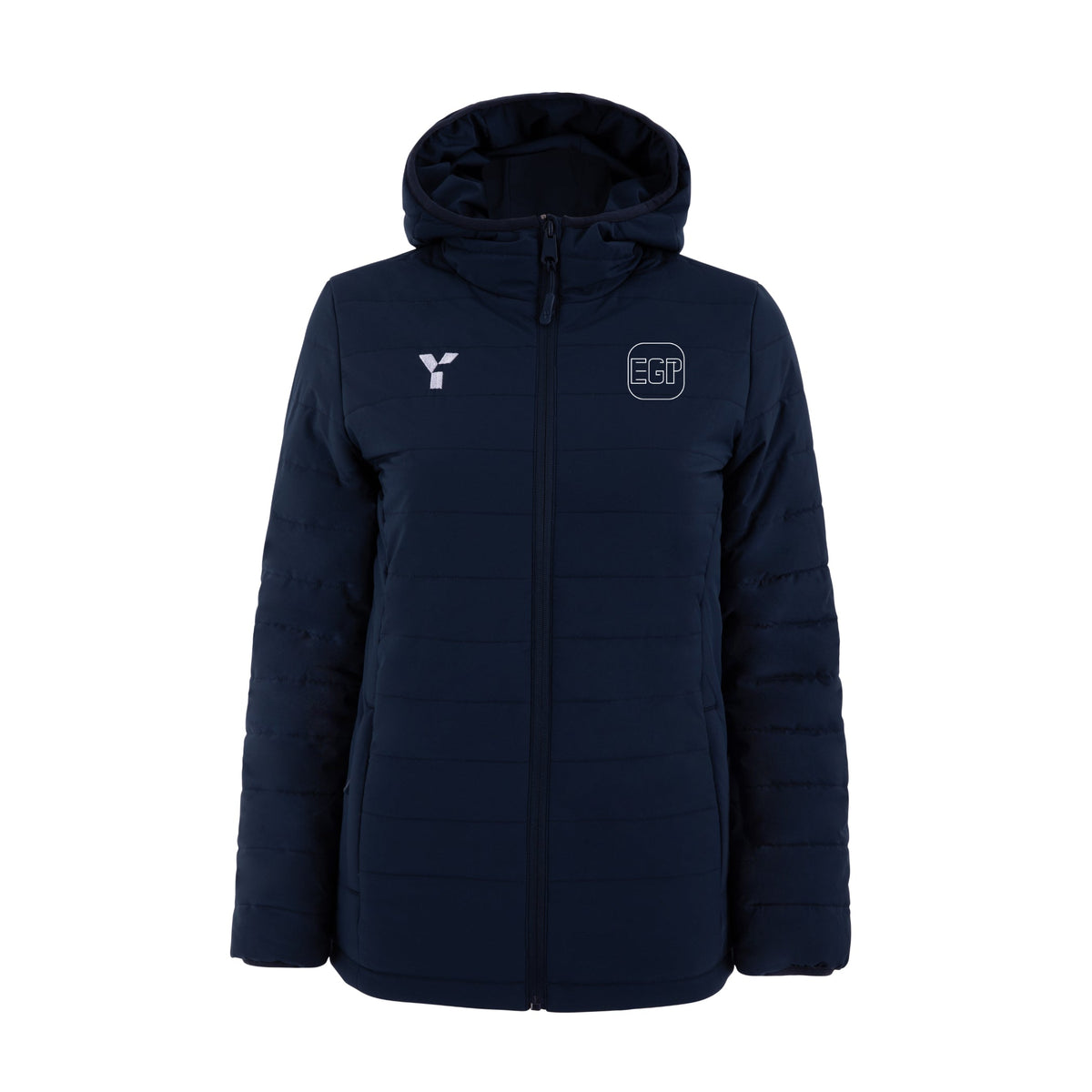 East Grinstead Padel - Padded Jacket Unisex Navy club teamwear by Y1