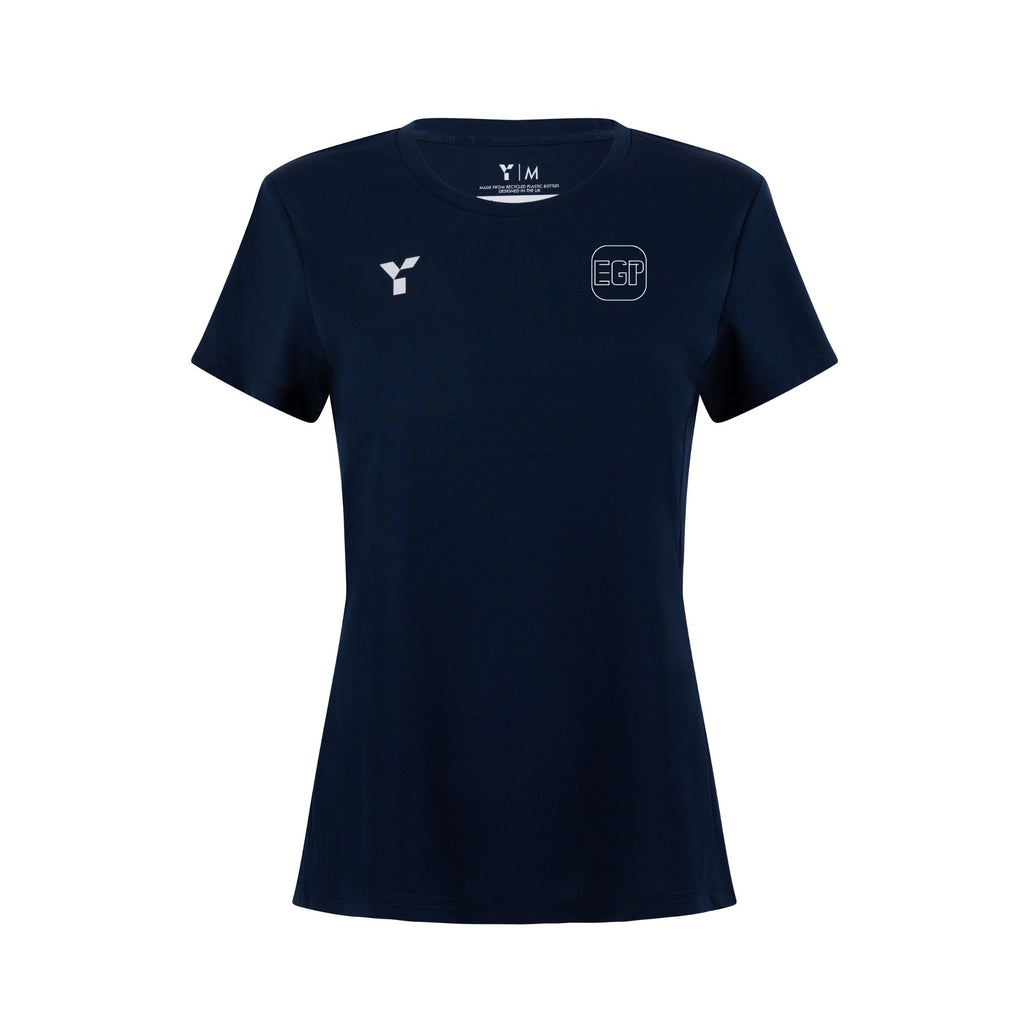 East Grinstead Padel - Short Sleeve Training Top Women's Navy