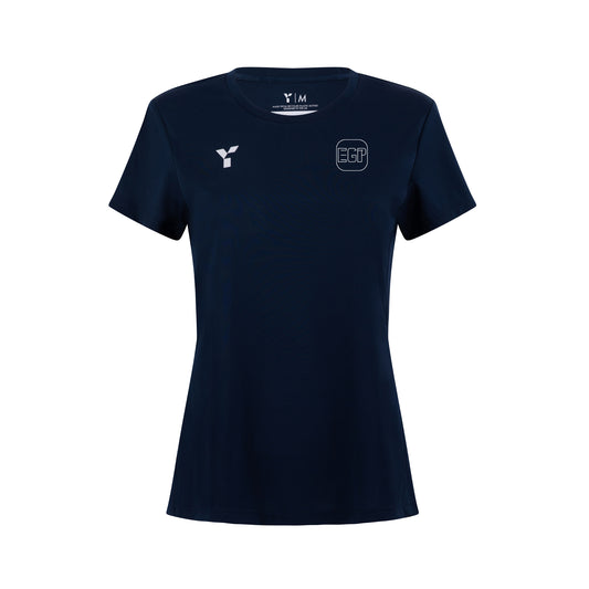 East Grinstead Padel - Short Sleeve Training Top Women's Navy