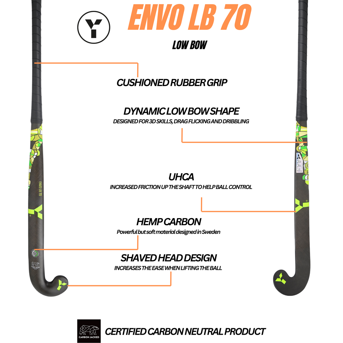 ENVO LB 70 hockey stick by Y1 - view 5