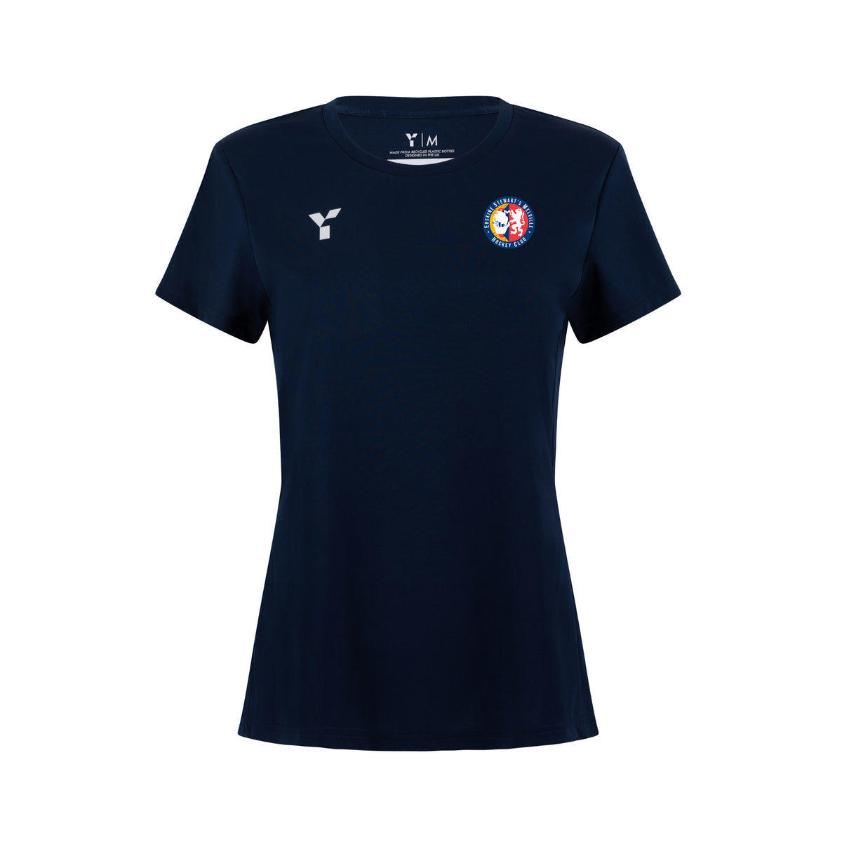 ESM HC - Short Sleeve Training Top Women's Navy club teamwear by Y1