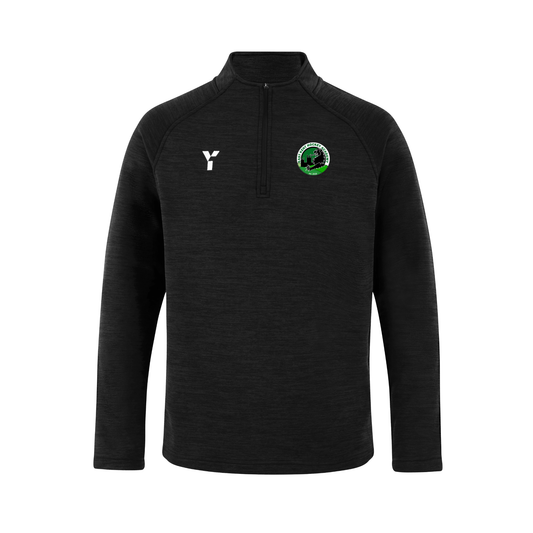 East Kent HA - Fugi Quarter Zip Unisex Black Melange