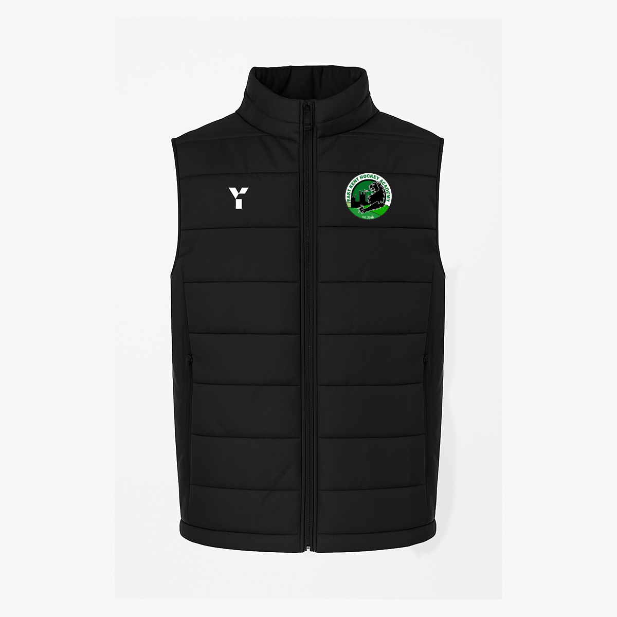 East Kent HA - Gilet Men's Black club teamwear by Y1