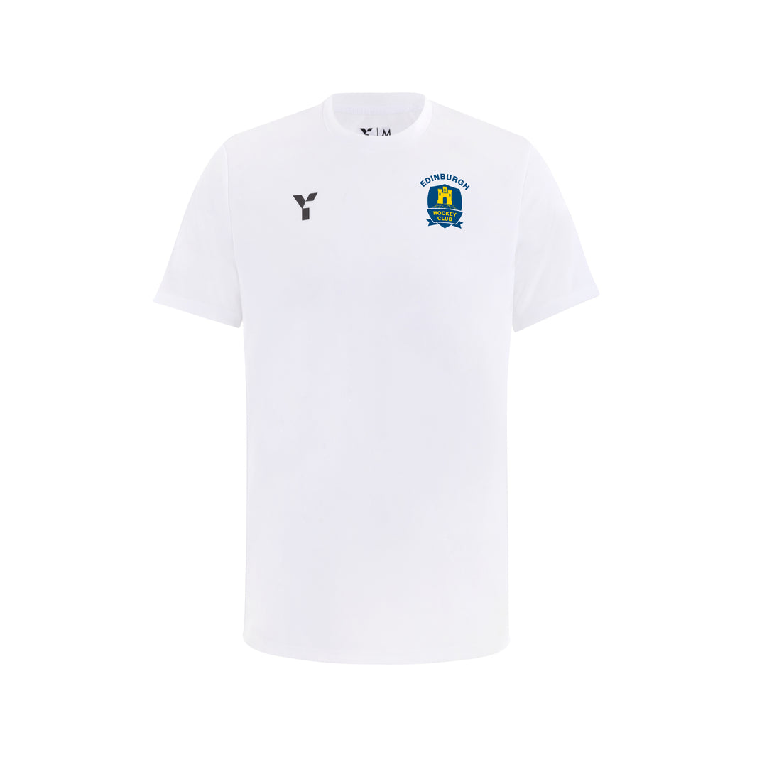Edinburgh HC - Junior Short Sleeve Training Top Unisex White
