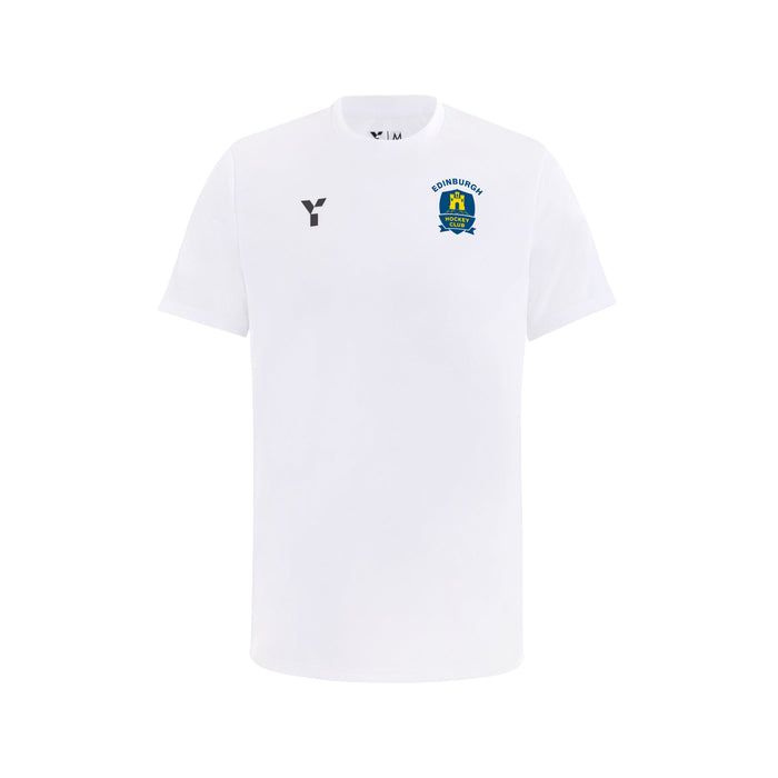 Edinburgh HC - Junior Short Sleeve Training Top Unisex White (SALE)