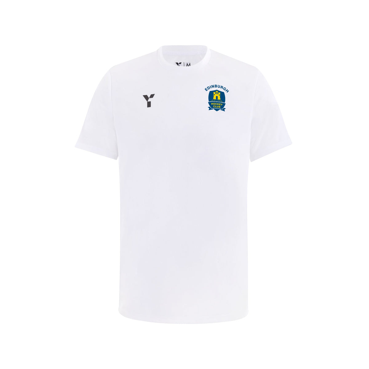 Edinburgh HC - Junior Short Sleeve Training Top Unisex White (SALE)