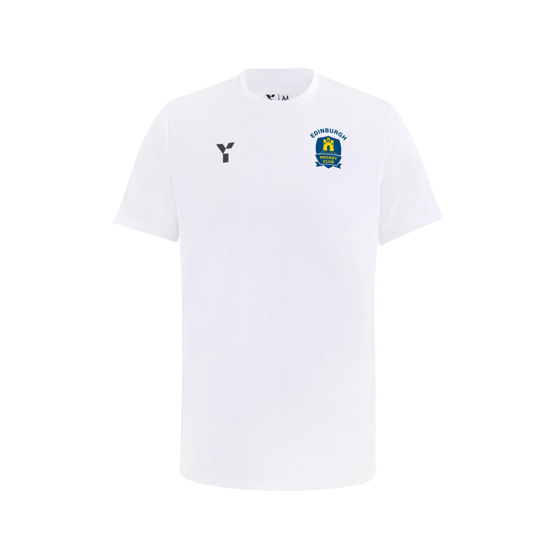 Edinburgh HC - Junior Short Sleeve Training Top Unisex White (SALE)