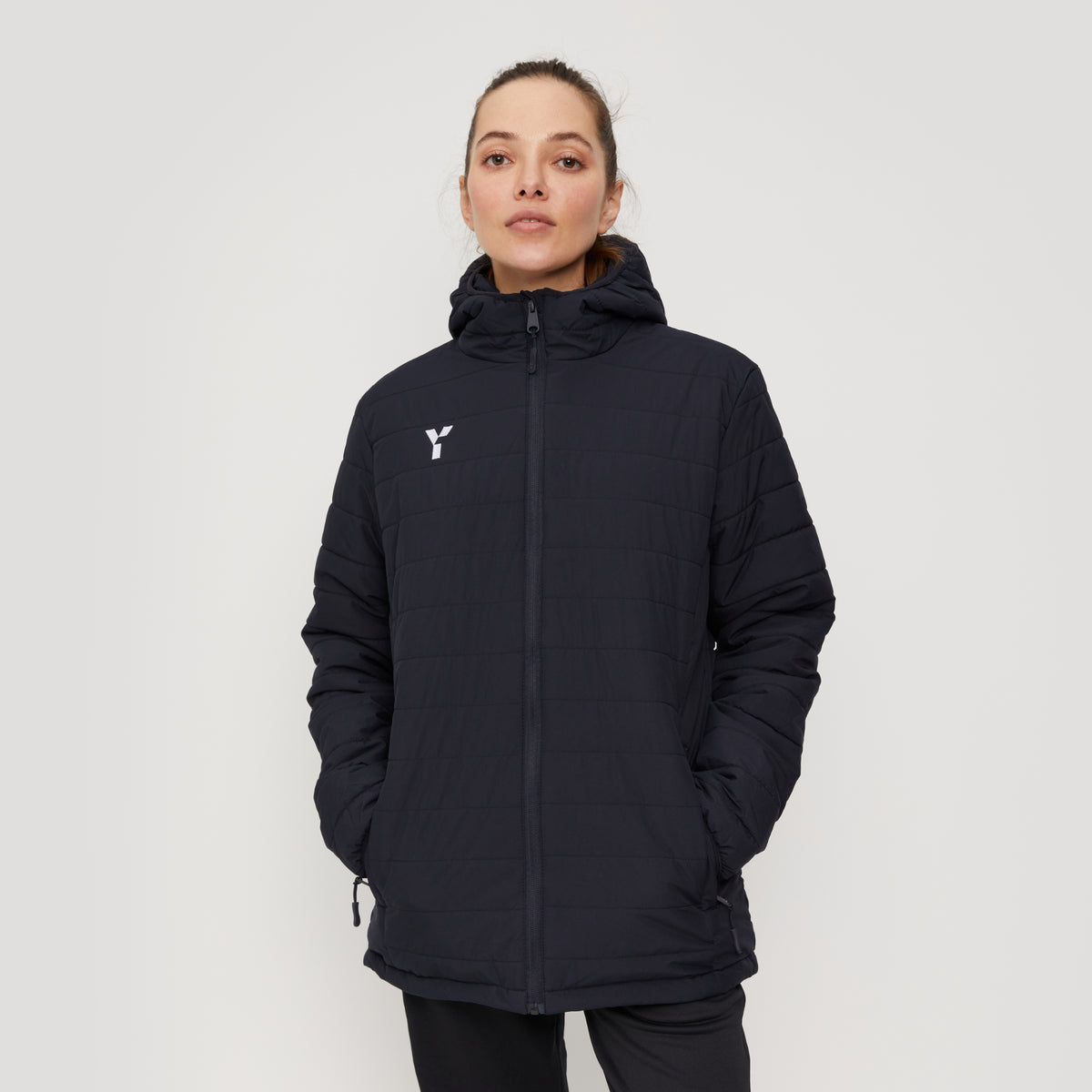 Padded Jacket Unisex Black