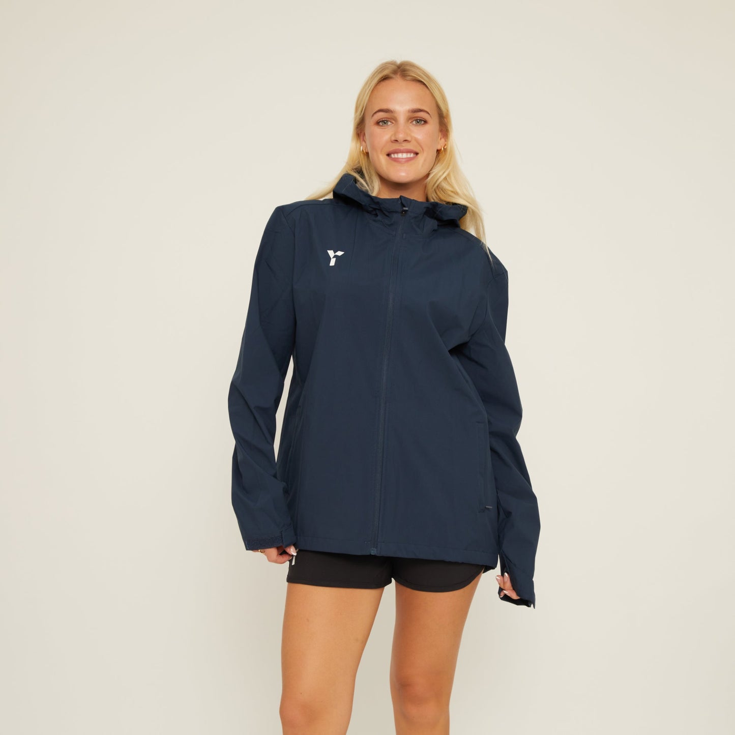 Padel4All Eastbourne - Raincoat Unisex Navy