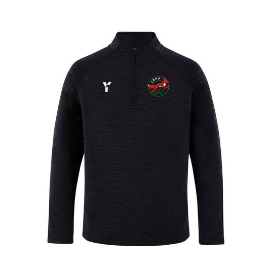 Leicestershire Hockey - Fugi Quarter Zip Unisex Black Melange