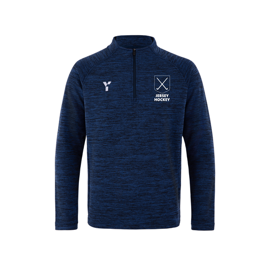 Jersey Hockey - Fugi Quarter Zip Unisex Navy Melange