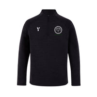 Falmouth HC - Fugi Quarter Zip Unisex Black Melange