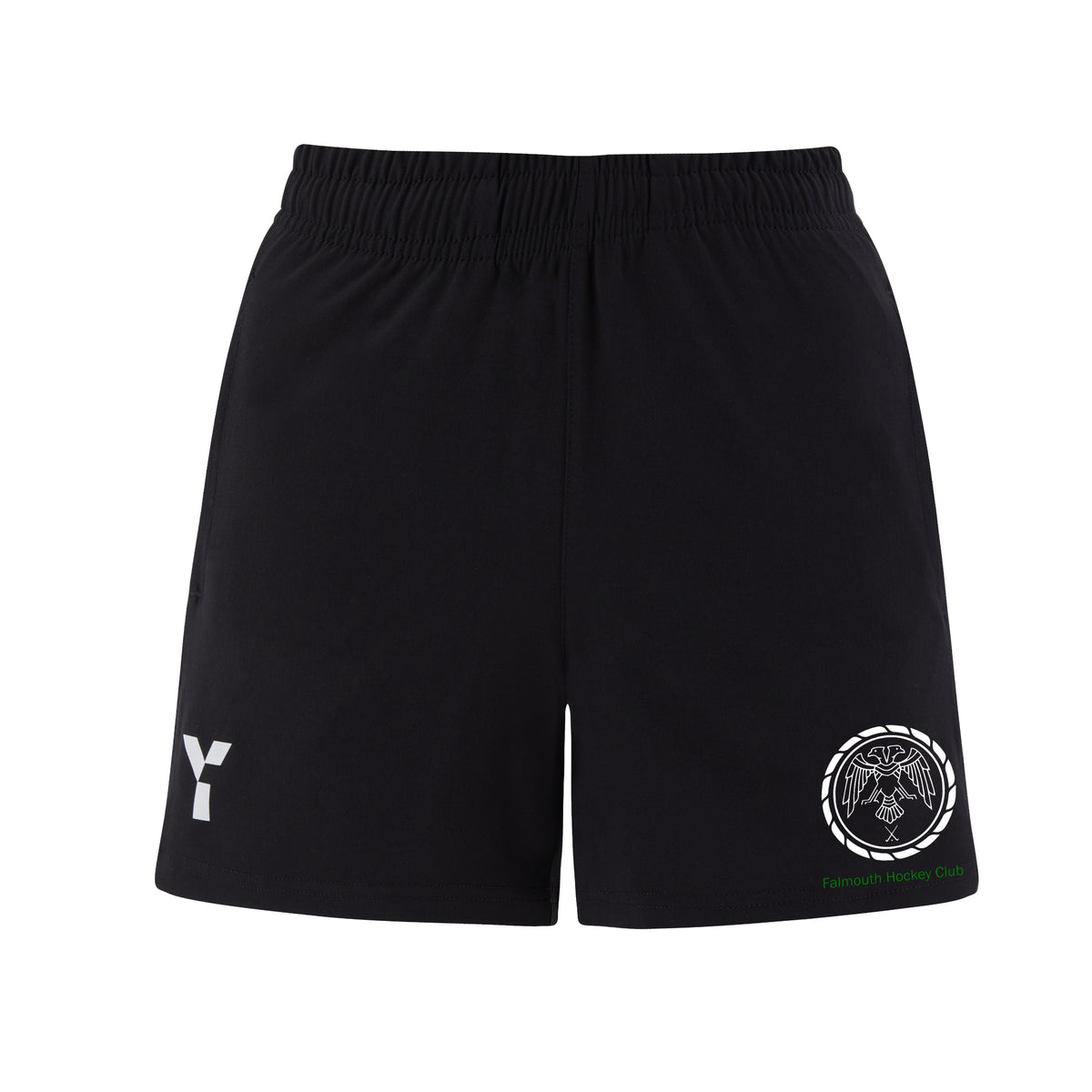 Falmouth HC - Shorts Men's Black club teamwear by Y1