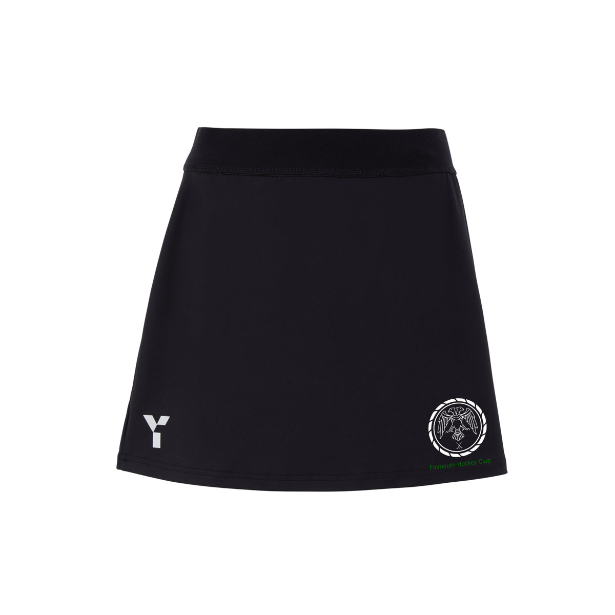 Falmouth HC - Skort Women's Black club teamwear by Y1