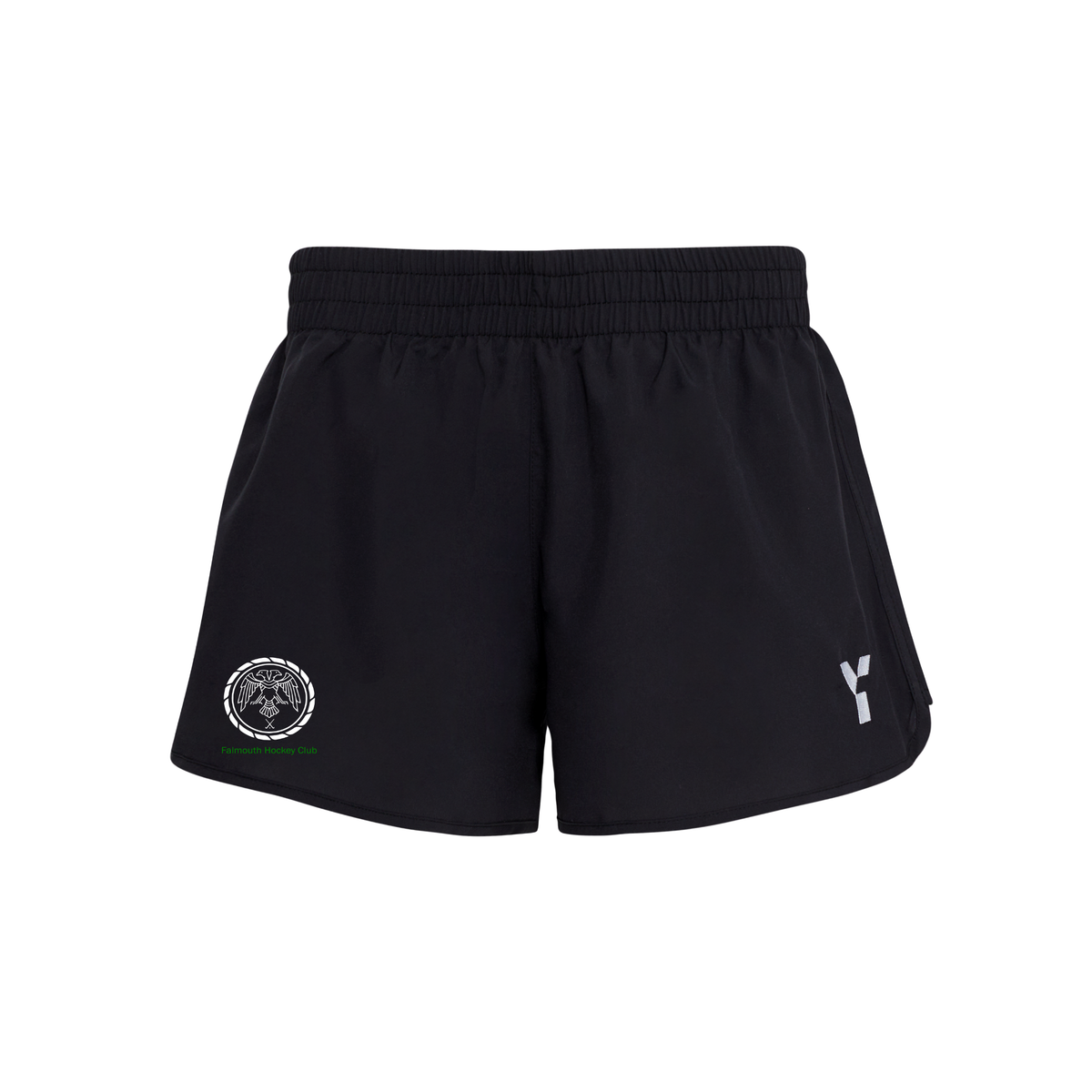 Falmouth HC - Shorts Women's Black club teamwear by Y1