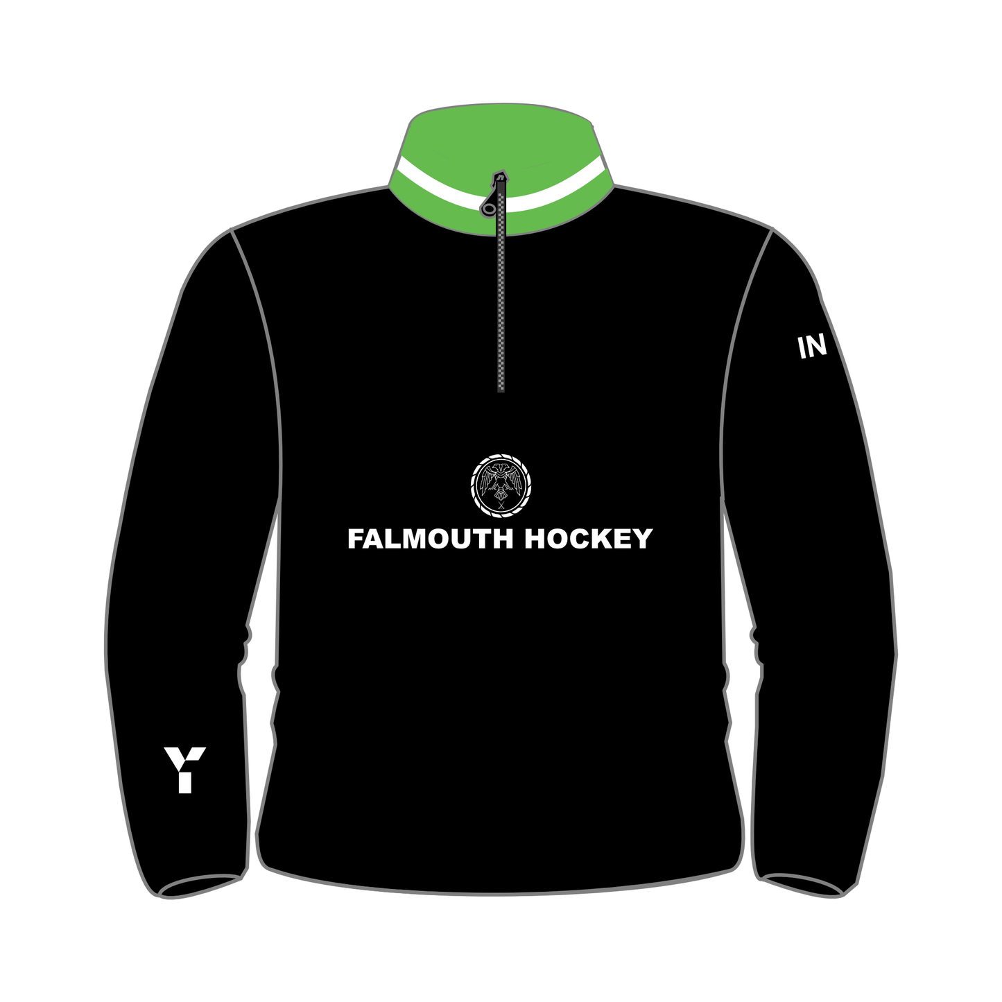 Falmouth HC - Retro Quarter Zip