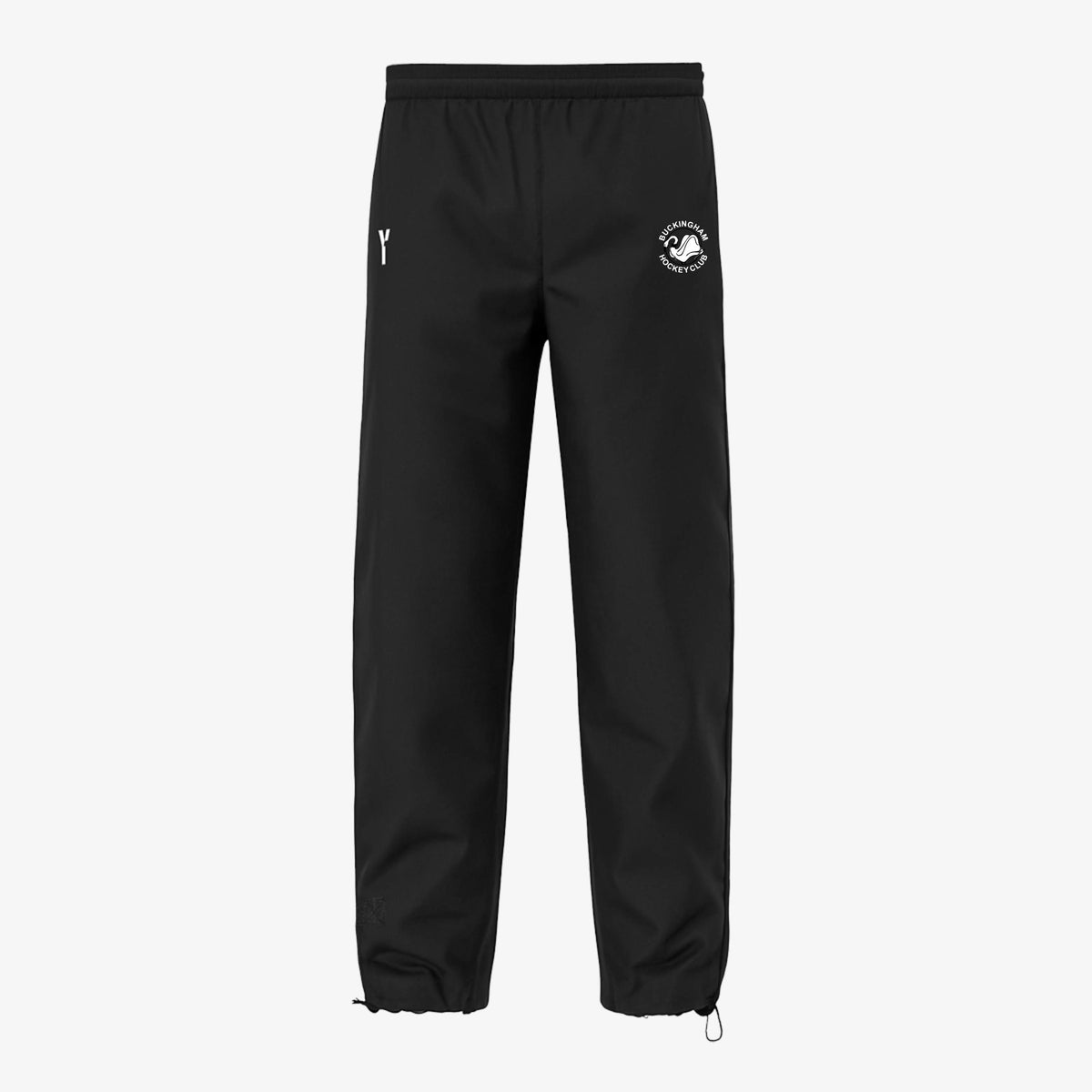 Buckingham HC - Flow Tracksuit Bottoms Unisex Black club teamwear by Y1