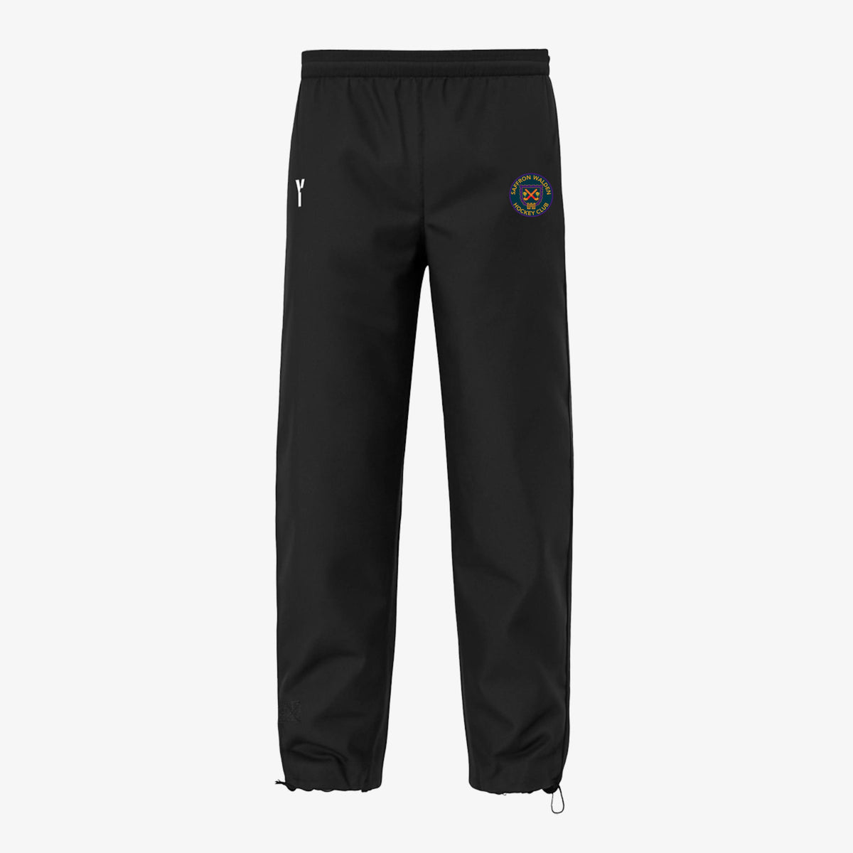 Saffron Walden HC - Flow Tracksuit Bottoms Unisex Black club teamwear by Y1