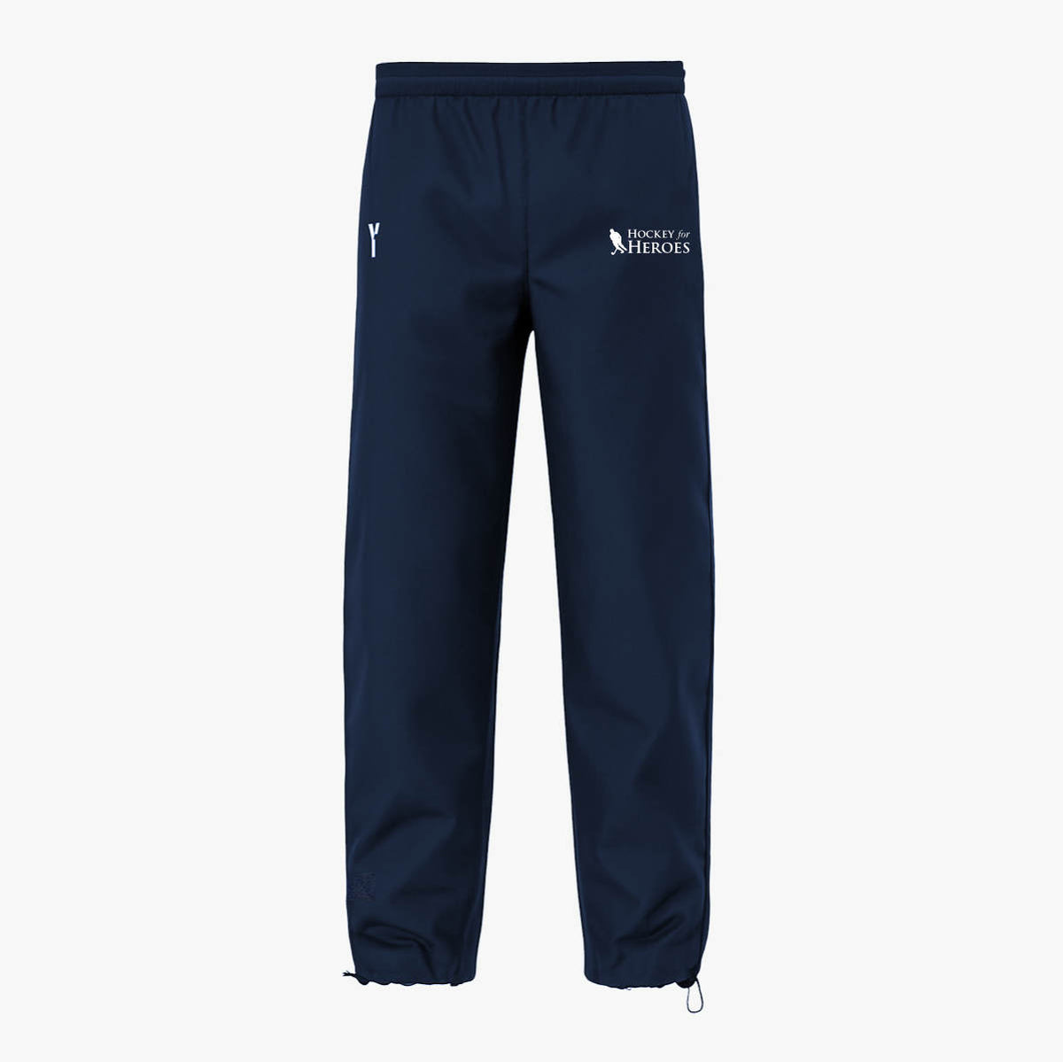 Hockey for Heroes - Flow Tracksuit Bottoms Unisex Navy club teamwear by Y1