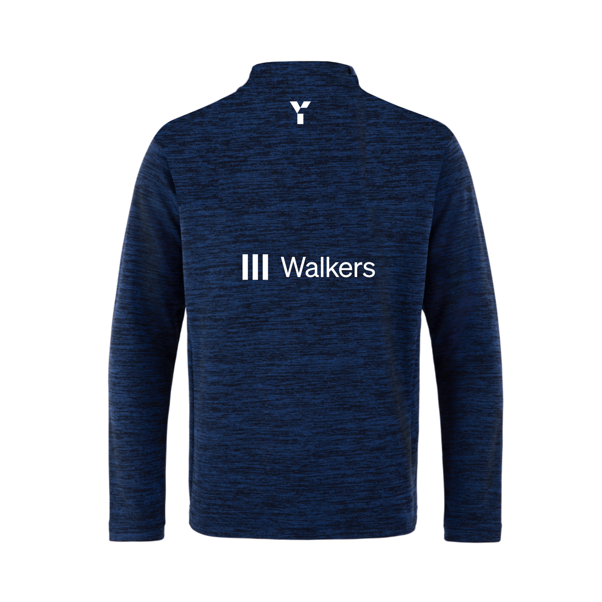 Jersey Hockey - Fugi Quarter Zip Unisex Navy Melange (Walkers) (SALE)