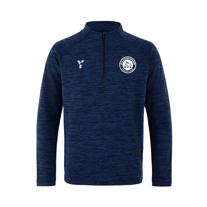 Old Loughtonians HC - Fugi Quarter Zip Unisex Navy Melange (SALE)