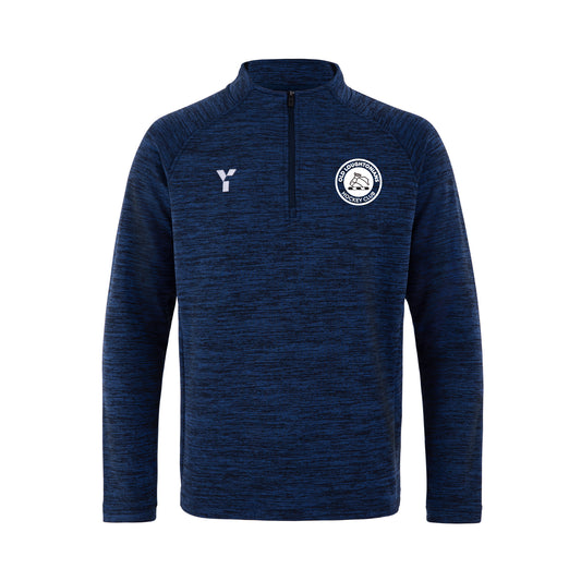 Old Loughtonians HC - Fugi Quarter Zip Unisex Navy Melange