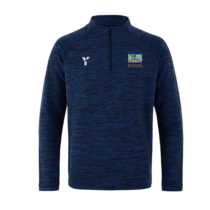 Sonning HC - Fugi Quarter Zip Unisex Navy Melange (SALE)
