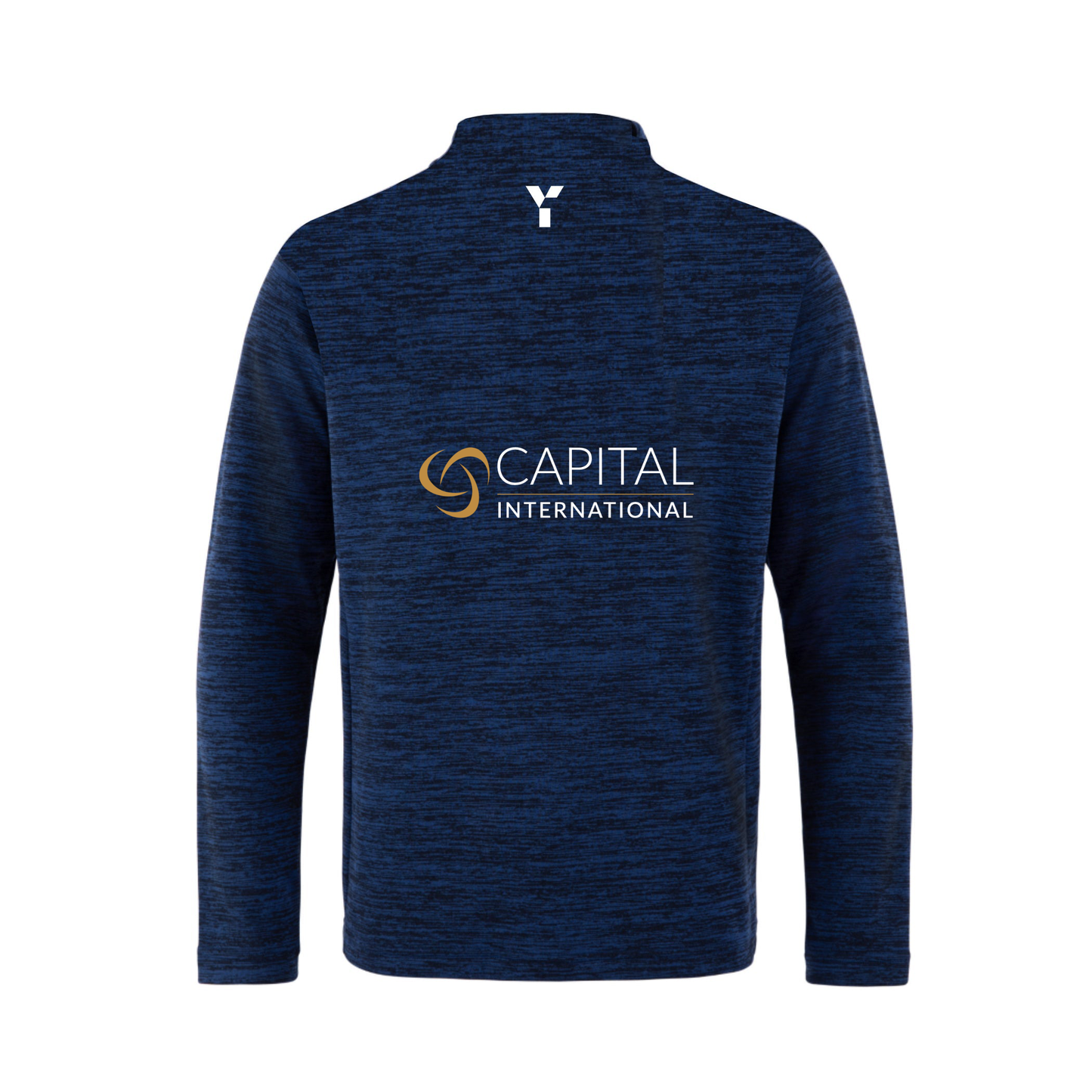 Jersey Hockey - Fugi Quarter Zip Unisex Navy Melange (Capital International)