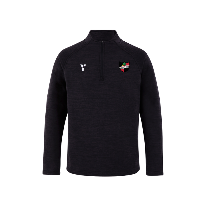 Ipswich and East Suffolk - Fugi Quarter Zip Unisex Black Melange