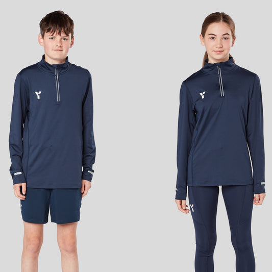 Old Loughtonians TA - Lycra Midlayer Unisex Navy