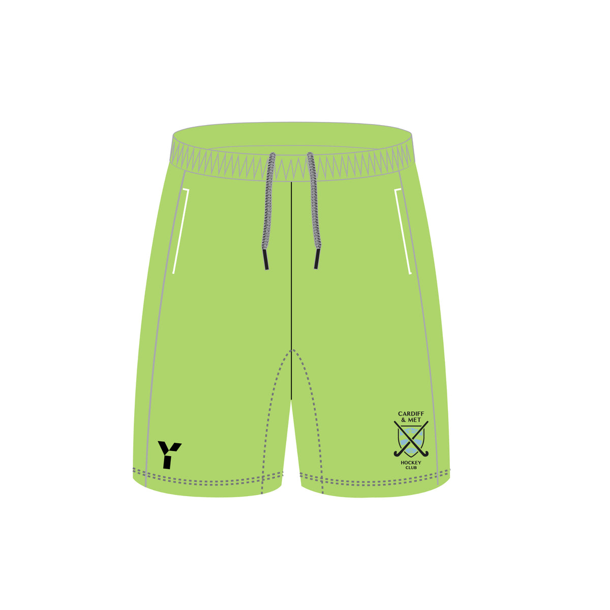 Cardiff & Met HC - GK Shorts - Green