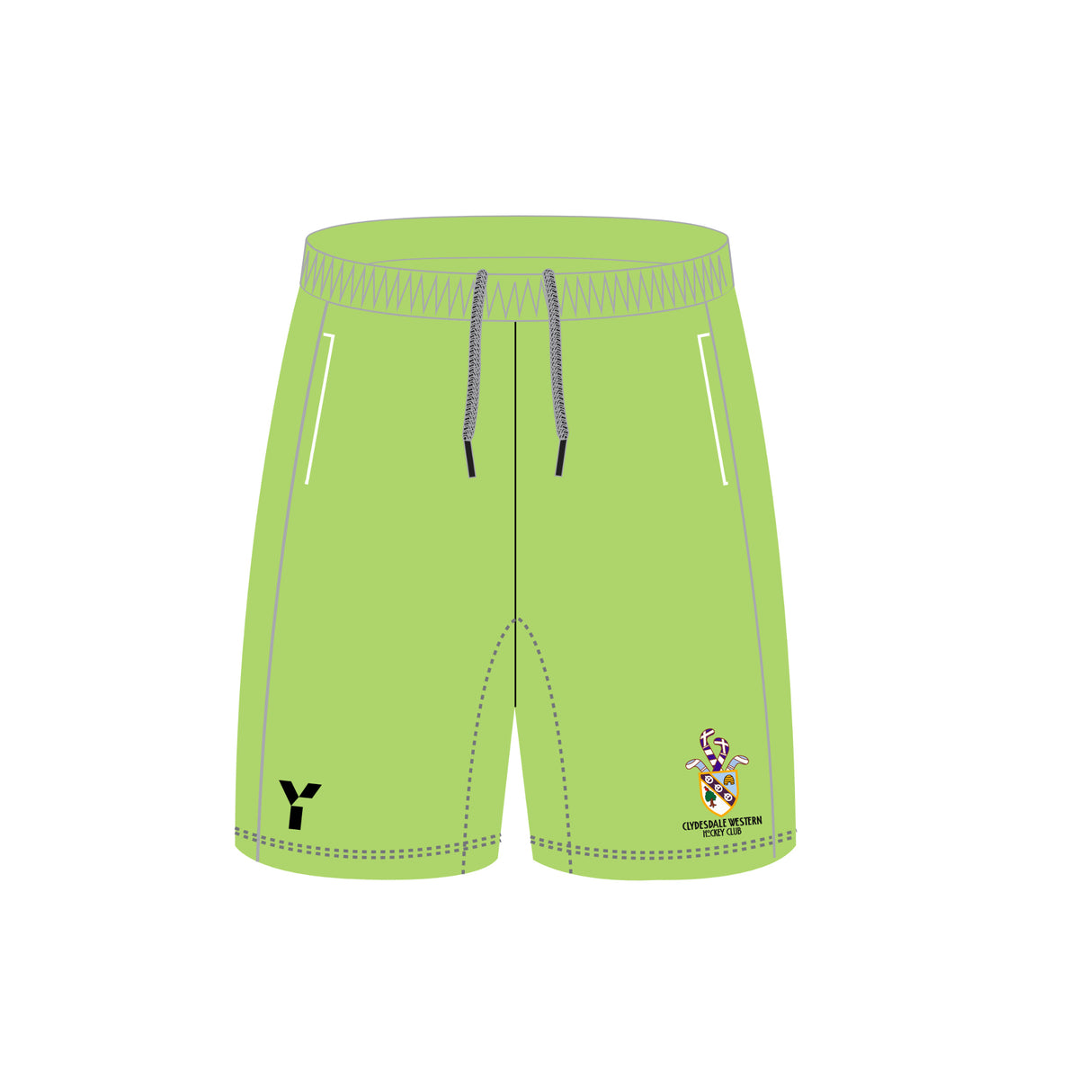 Clydesdale Western HC - GK Shorts - Green