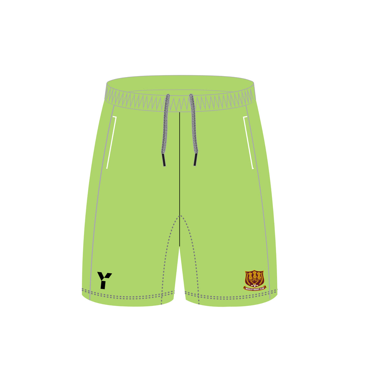 Mossley HC - GK Shorts - Green
