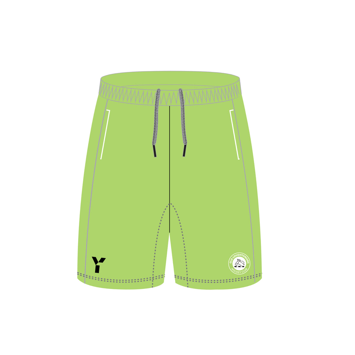 Old Loughtonians HC - GK Shorts - Green