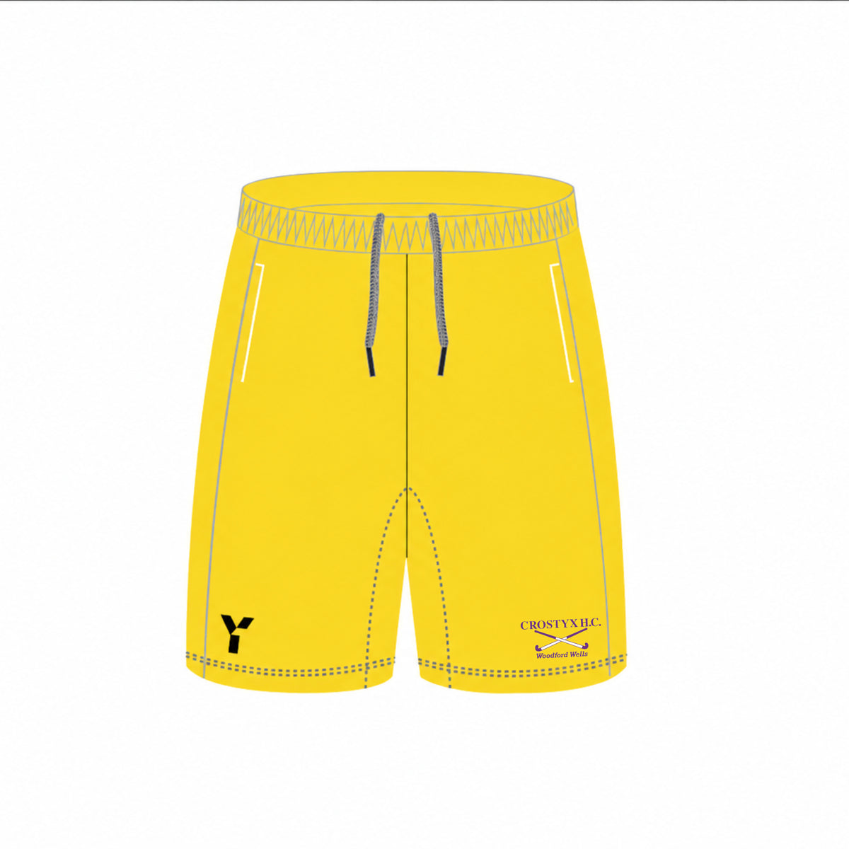 Crostyx HC - GK Shorts - Yellow