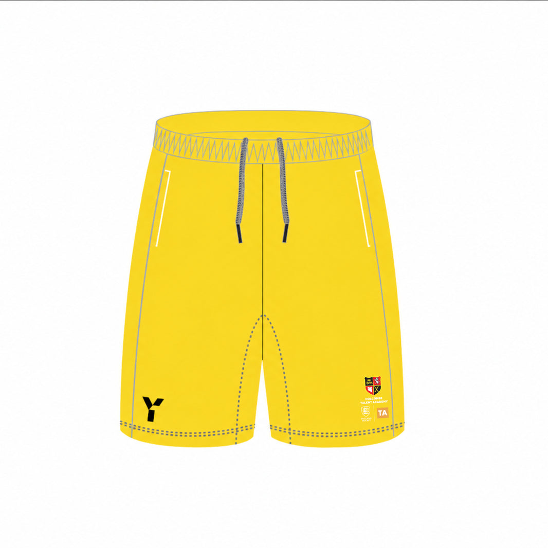 Holcombe TA HC - GK Shorts - Yellow