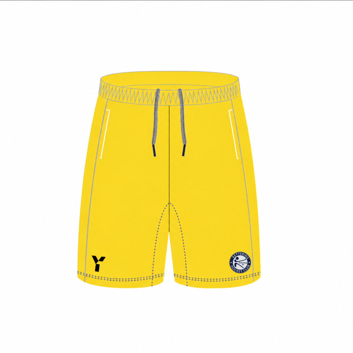 Kettering HC - GK Shorts - Yellow