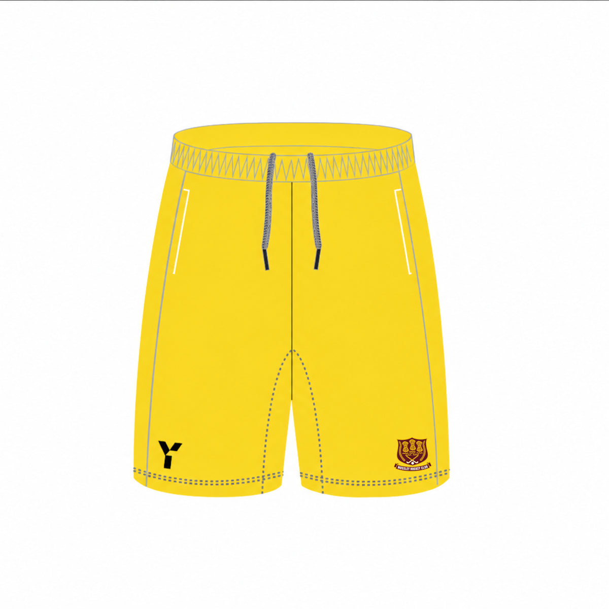 Mossley HC - GK Shorts - Yellow
