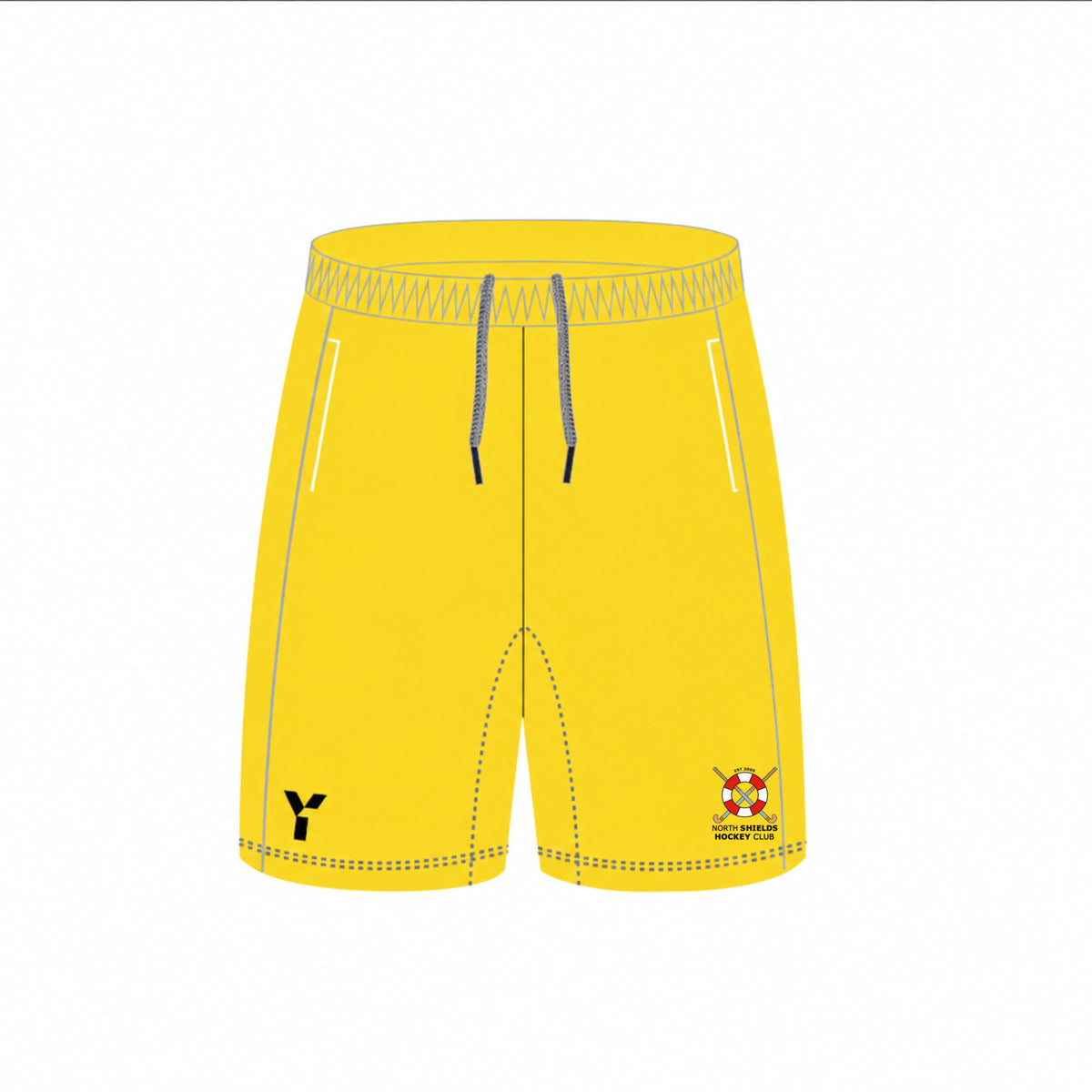 North Shields HC - GK Shorts - Yellow
