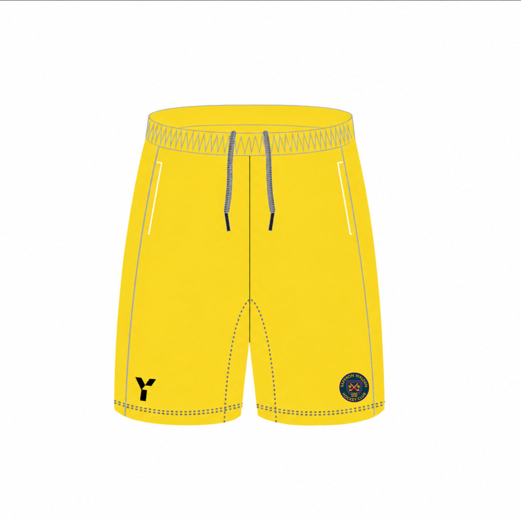 Saffron Walden HC - GK Shorts - Yellow