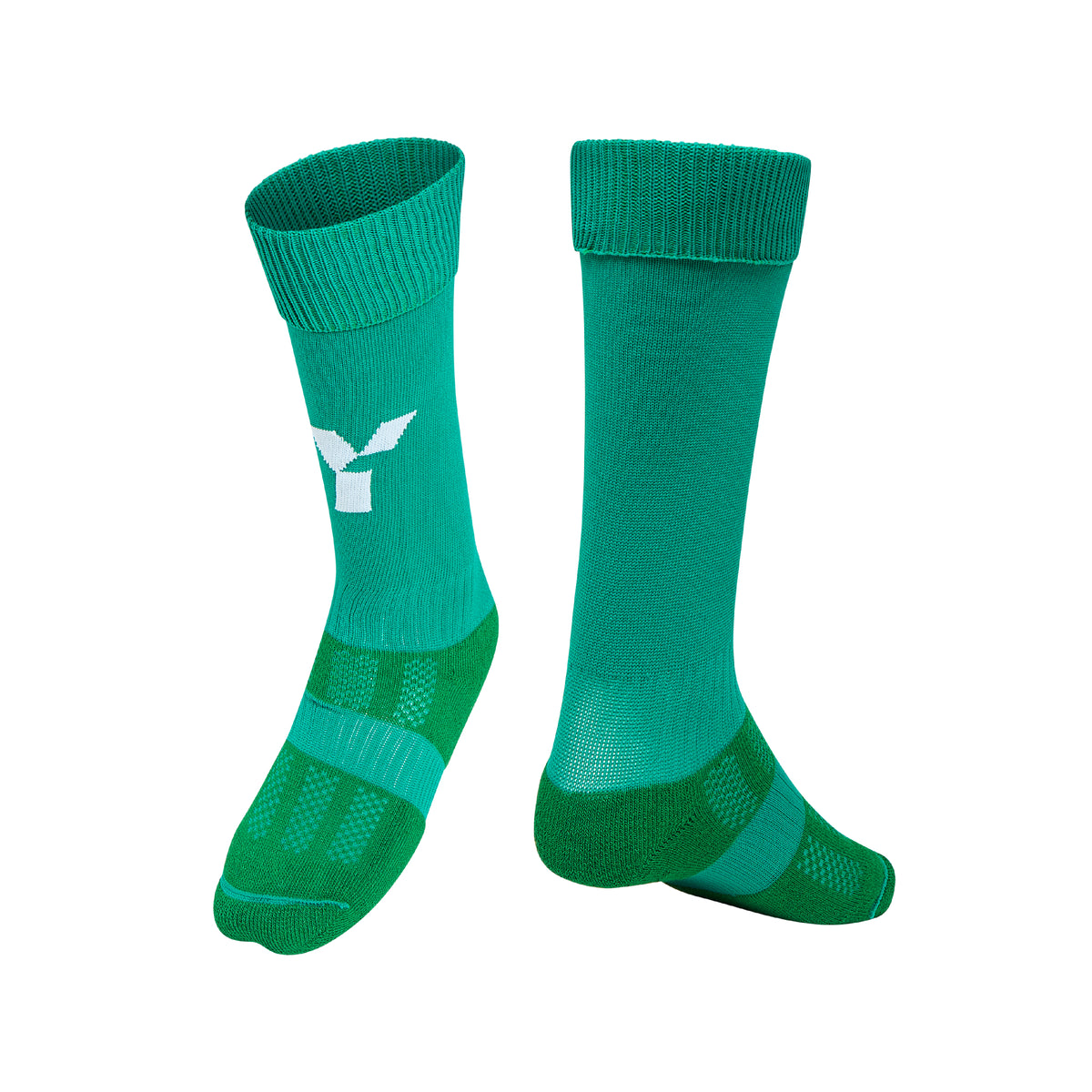 Green Playing Socks by Y1