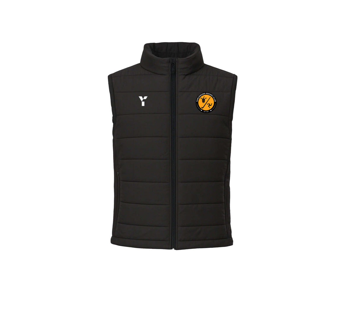 Harlequins HC - Gilet Women's Black club teamwear by Y1