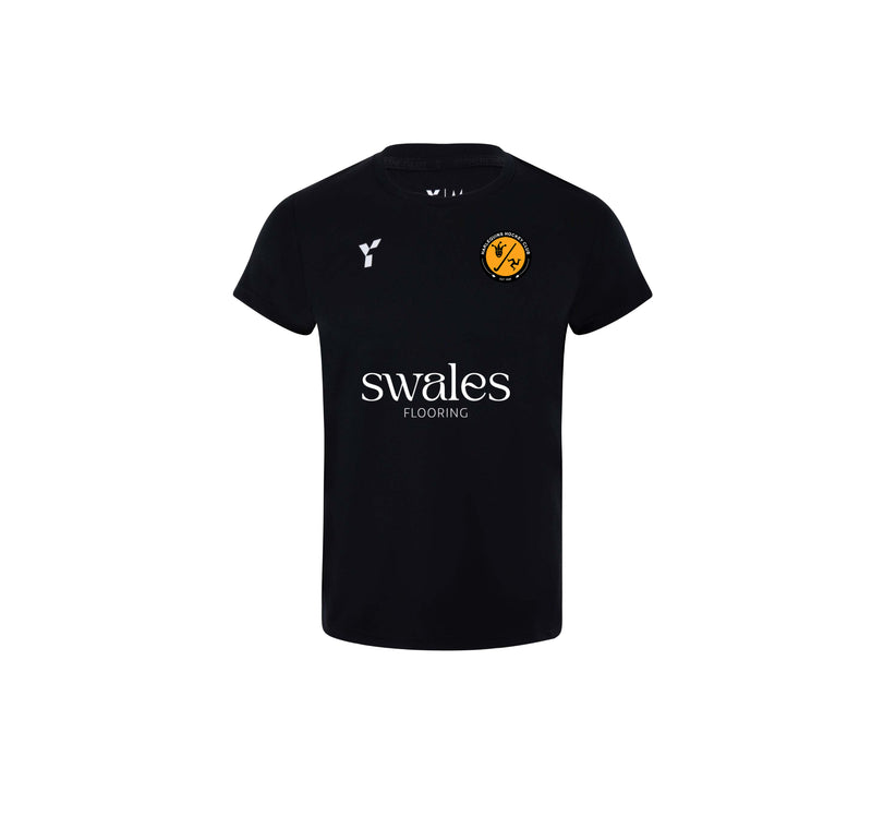 Harlequins HC - Junior Short Sleeve Training Top Unisex Black