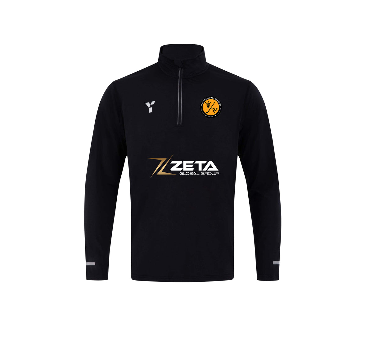 Harlequins HC - Lycra Midlayer Unisex Black