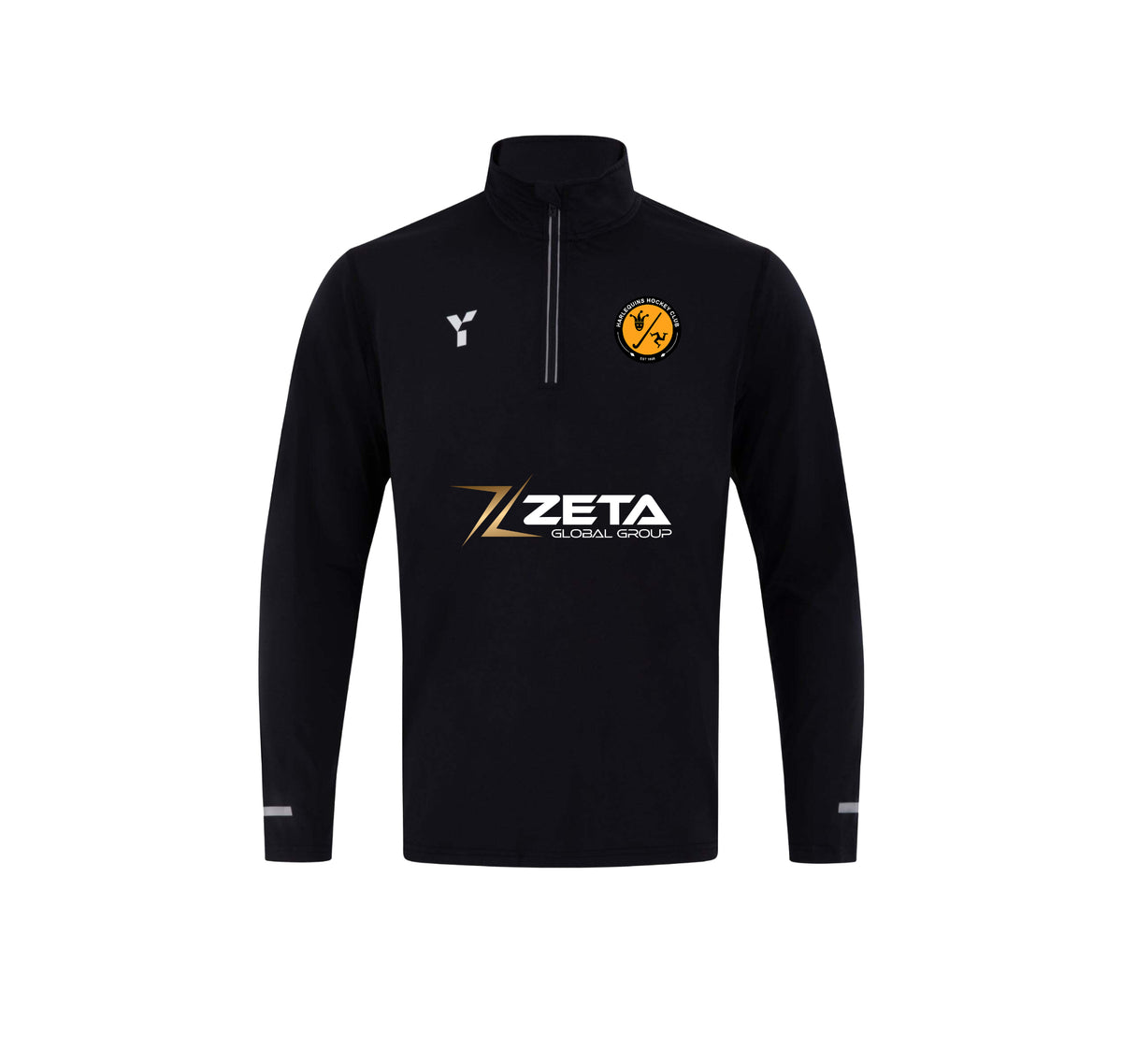 Harlequins HC - Lycra Midlayer Unisex Black