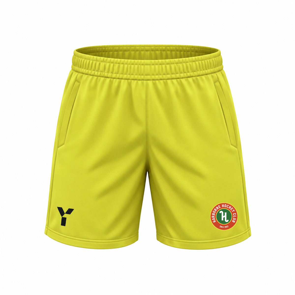 Harborne HC - GK Shorts - Yellow
