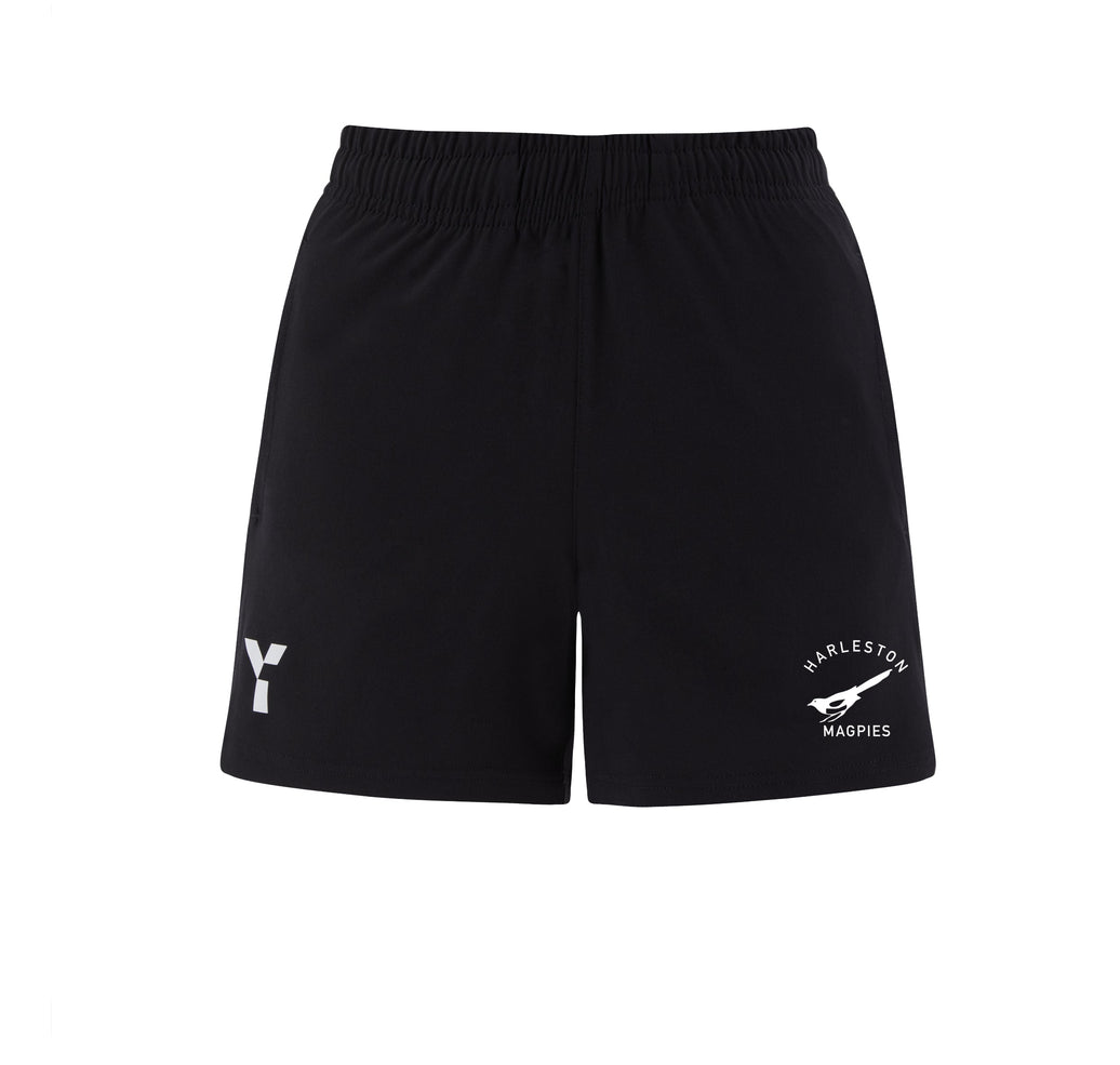Harleston Magpies HC - Shorts Men's Black club teamwear by Y1