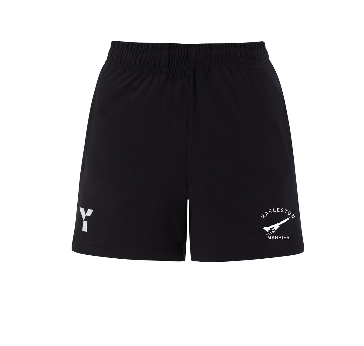 Harleston Magpies HC - Shorts Men's Black club teamwear by Y1